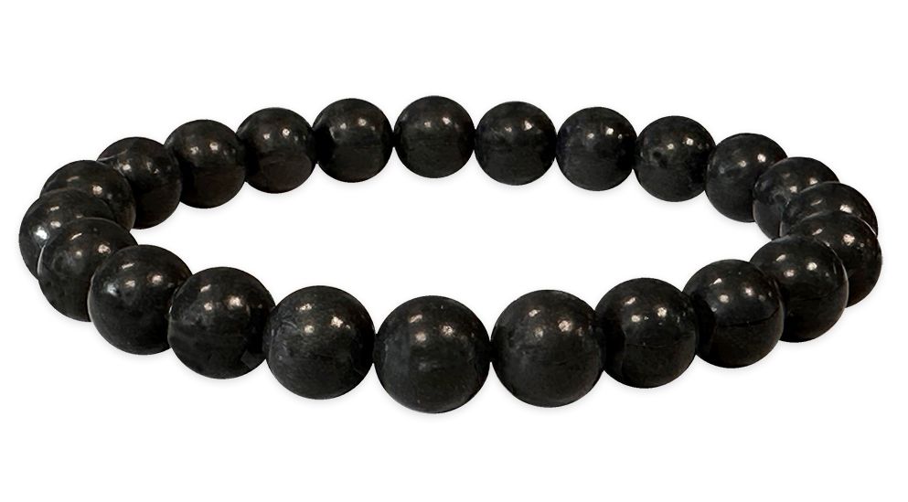 8mm pearls Shungite A bracelet
