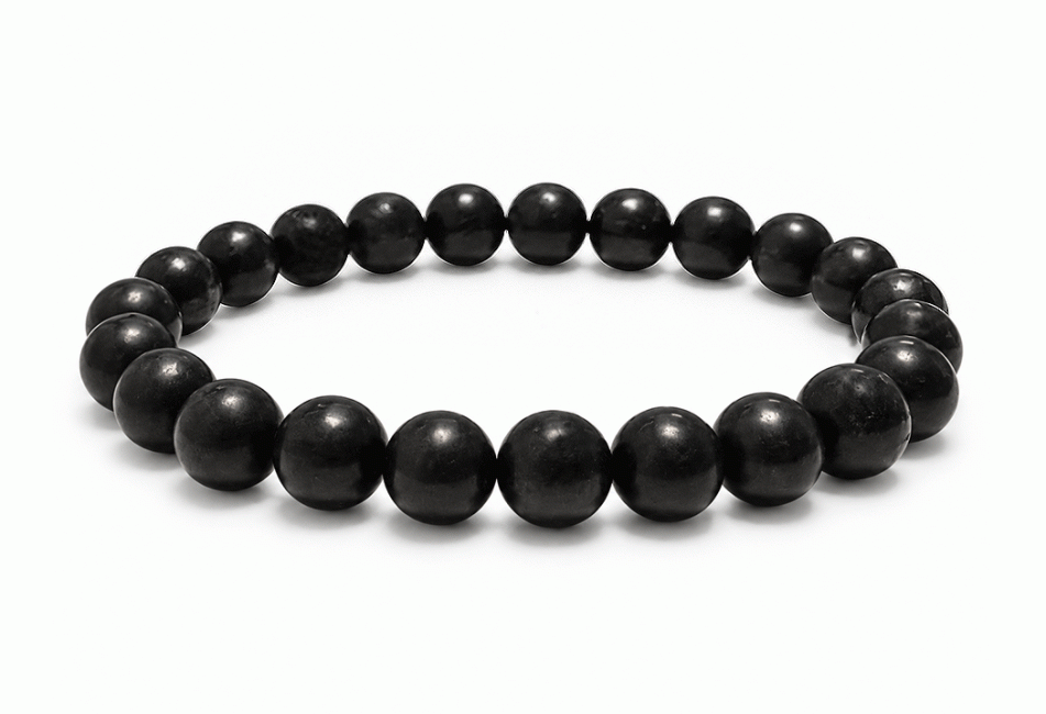 incense at Shungite Bracelet A 8mm Beads