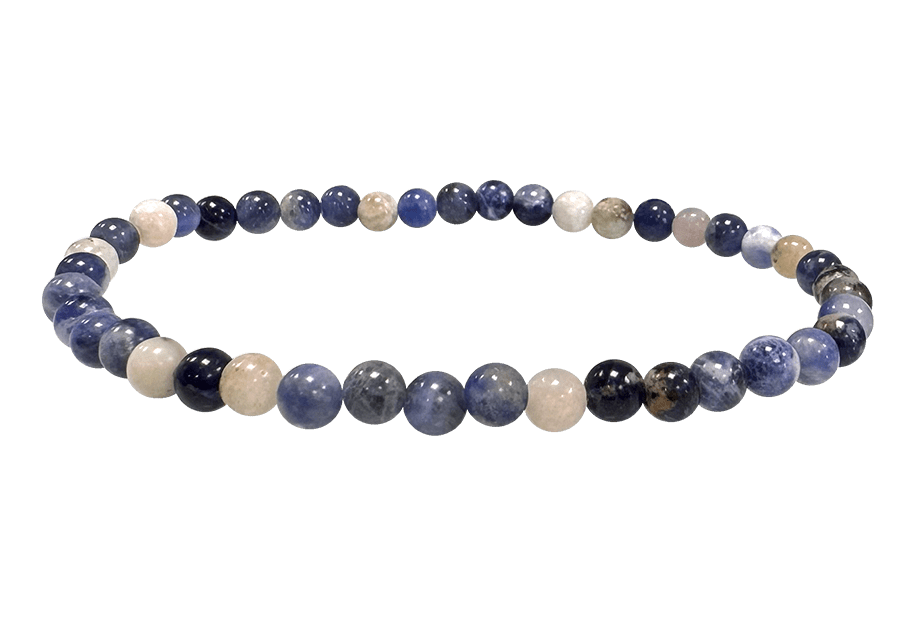 Sodalite bracelet beads 4mm