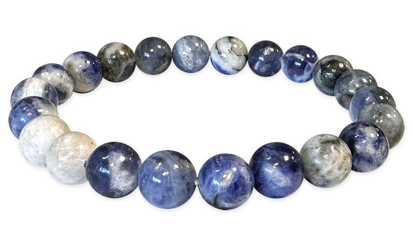 Bracelet Sodalite beads 8mm