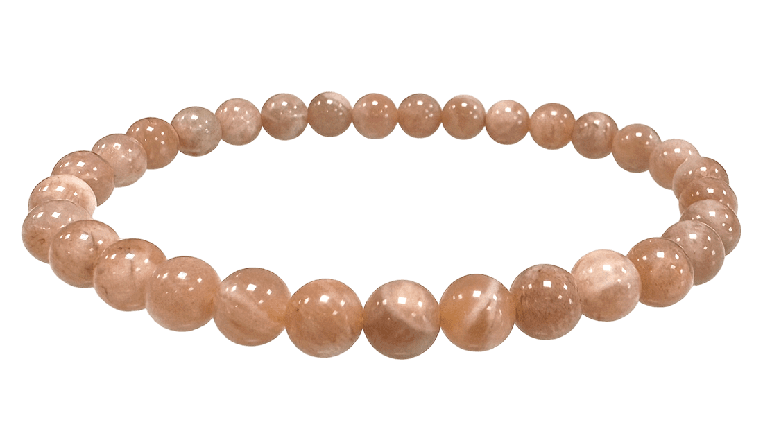 Sunstone bracelet beads 5.5-6.5mm