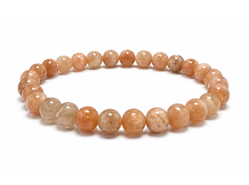 incense at Sunstone AB Bracelet 6mm Beads
