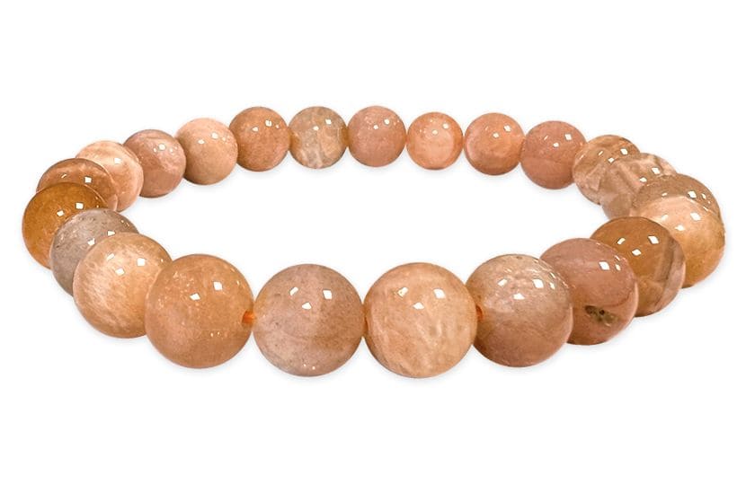 Sunstone Bracelet A 8-9mm Beads