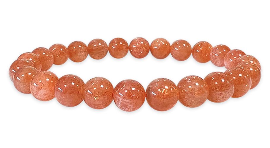 AAA Sunstone pearls bracelet 7.5-8.5mm