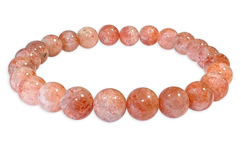 Sunstone bracelet A beads 7-8mm