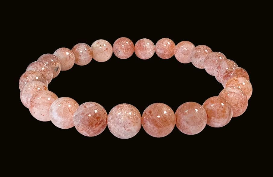 Sunstone bracelet A beads 7-8mm