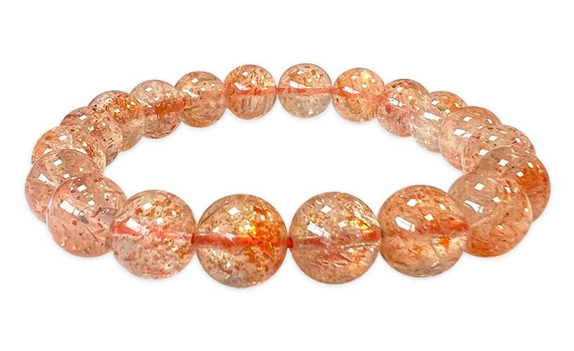 9-10mm AAA Sunstone pearls bracelet