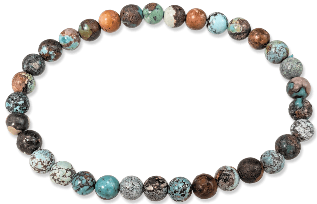 Natural Turquoise Bracelet from China With 5-6mm beads