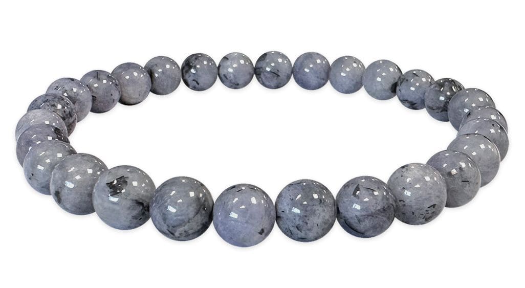 Bracelet Tanzanite beads 6-7mm