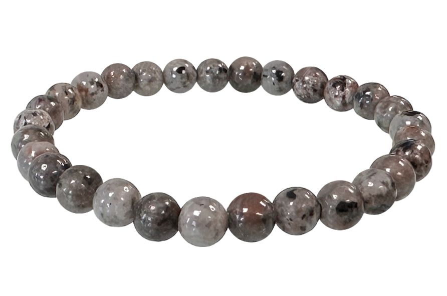 Yooperlite bracelet with 6-7mm beads