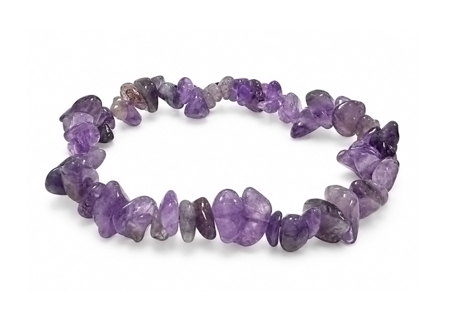incense at Amethyst A Chip Bracelet 5-8mm|gb