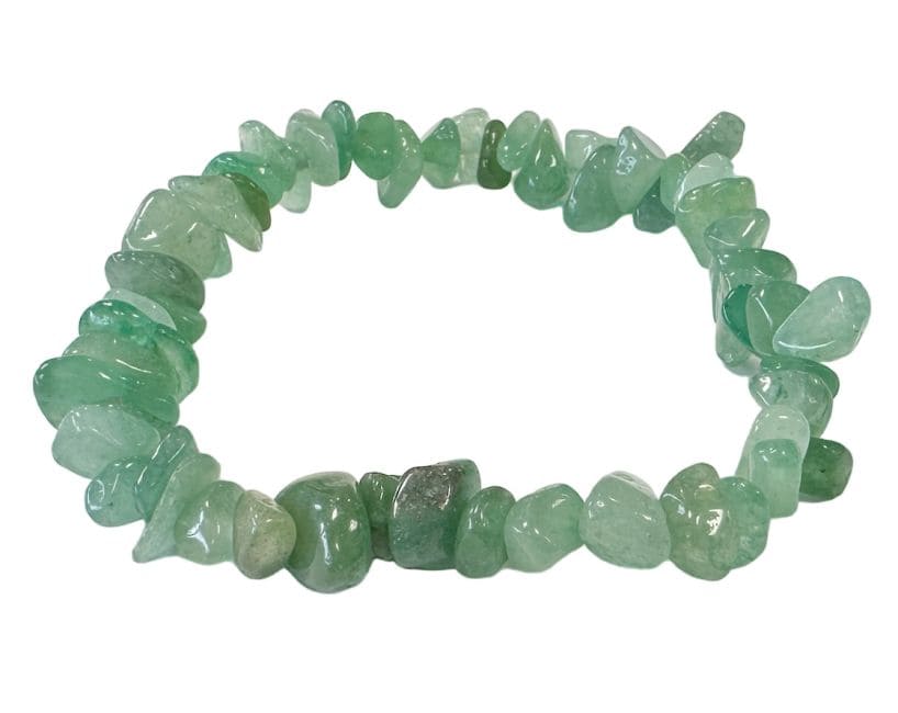 Green aventurine Chips Brace 18cm