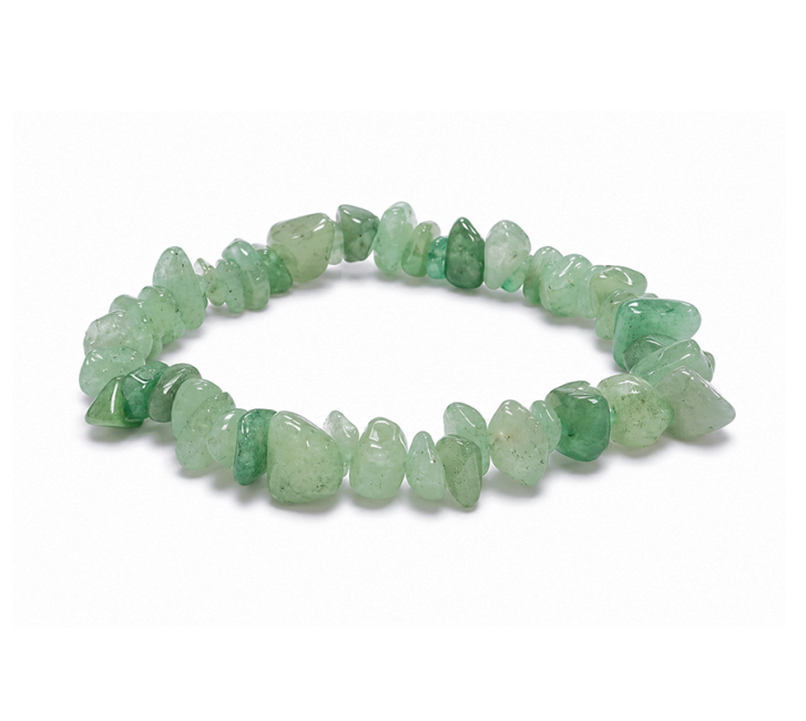 Green Aventurine A Chip Bracelet 5-8mm