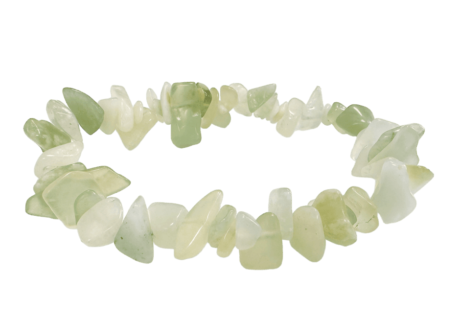 Jade of China A chipstone bracelet 5-8mm 18cm