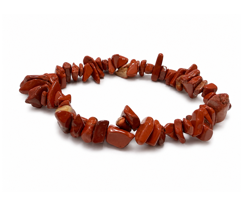incense at Red Jasper AB Chip Bracelet 5-8mm