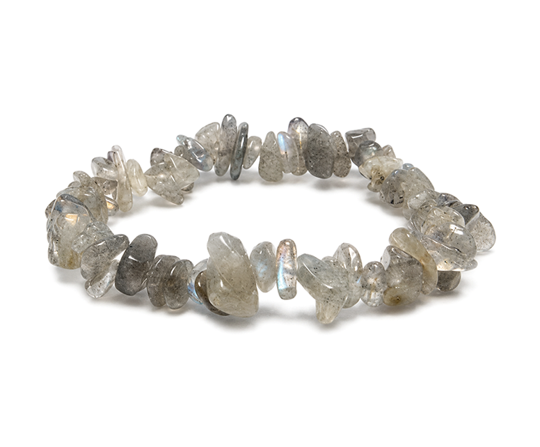 Labradorite Chips Bracelet AA 5-8mm