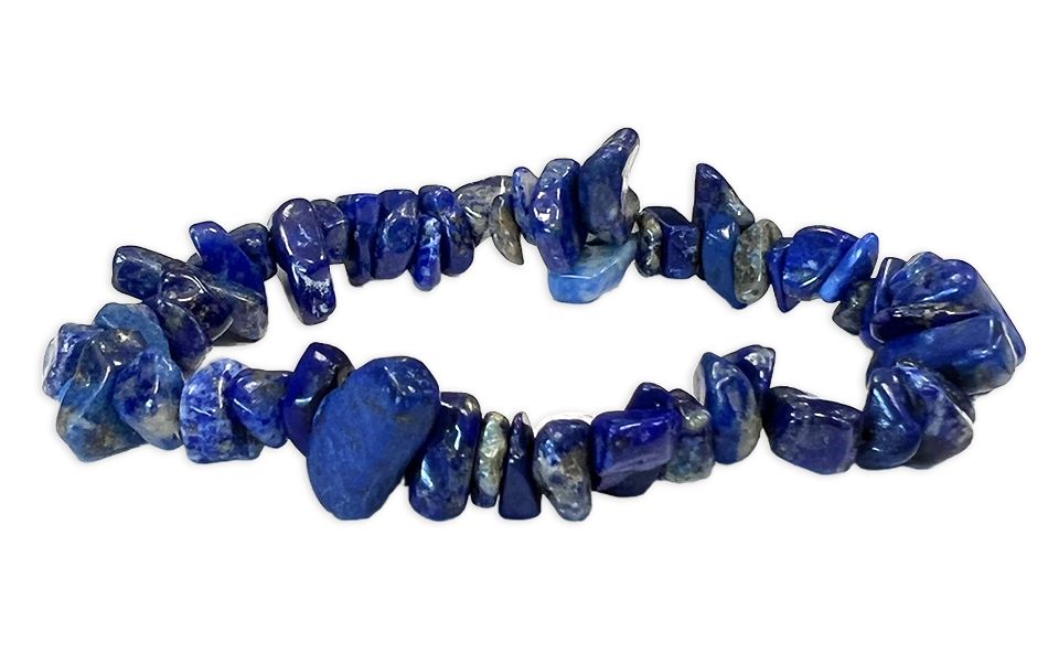 Lapis Lazuli chip bracelet 18cm