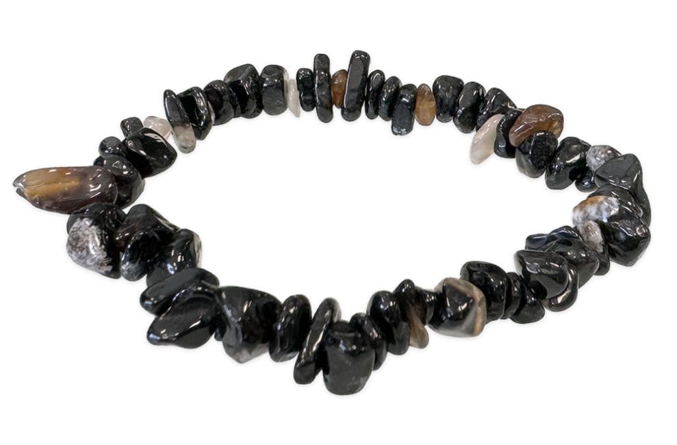 Onyx A Chip Bracelet 19cm