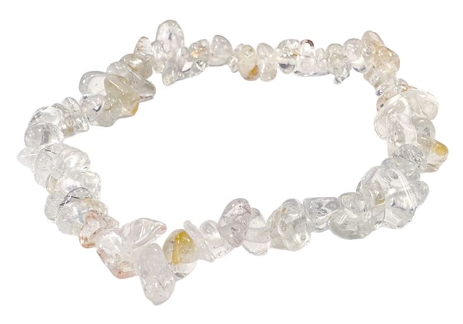 Topaz chip bracelet 5-8mm 18cm