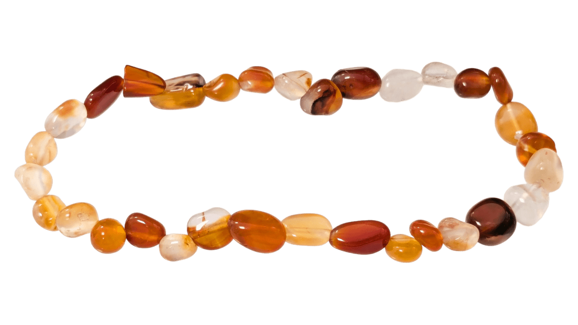 incense at Cornaline A tumbled stones bracelet