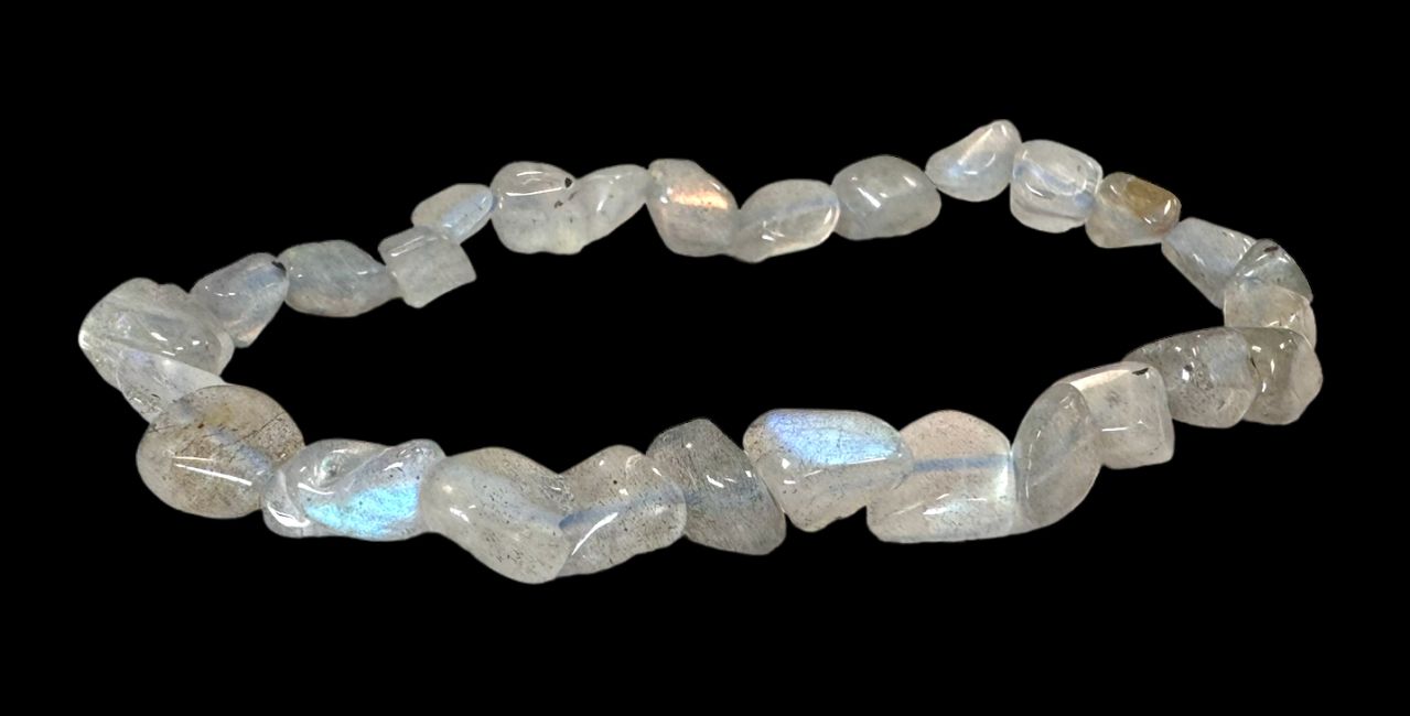 Labradorite bracelet AA tumbled stones