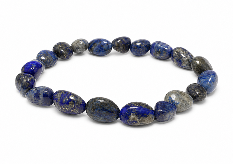 incense at Lapis Lazuli Tumbled Stone Bracelet A 6-8mm