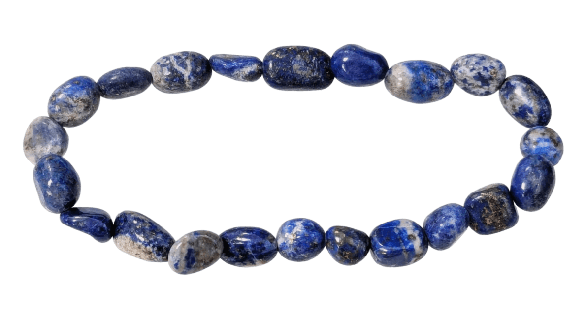 incense at Lapis Lazuli A tumbled stones bracelet