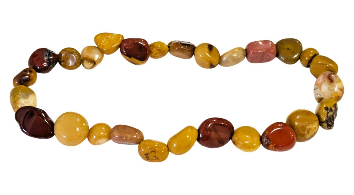 Jaspe Mokaite A tumbled stones bracelet
