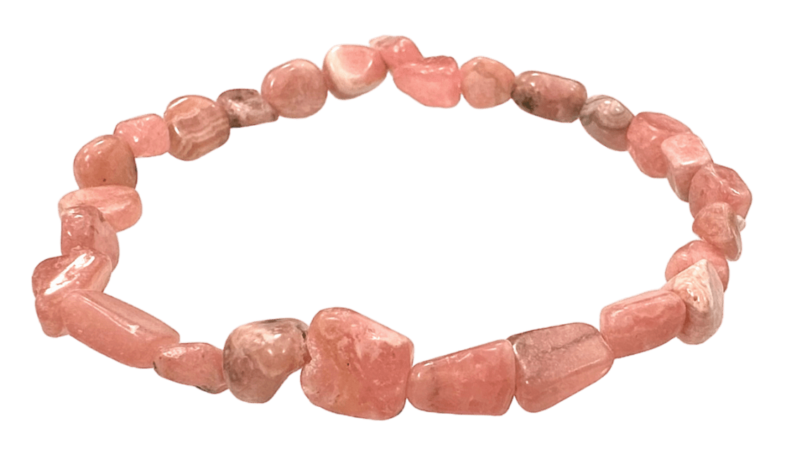 Argentinian Rhodochrosite bracelet AA tumbled stones