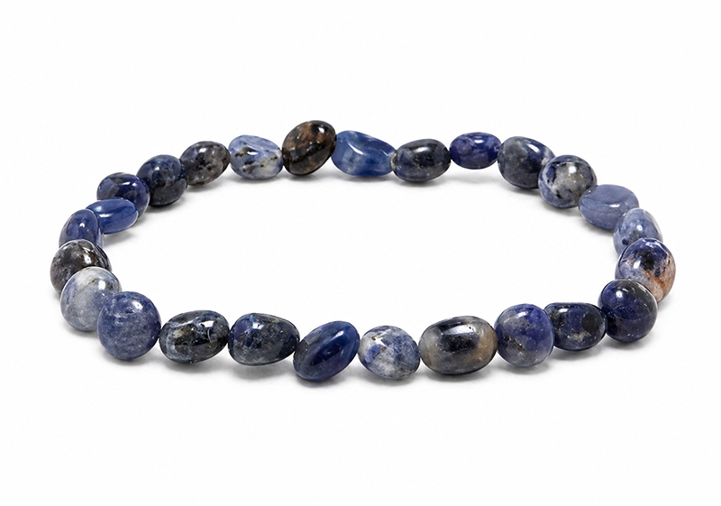 incense at Sodalite Tumbled Stone Bracelet A 5-8mm