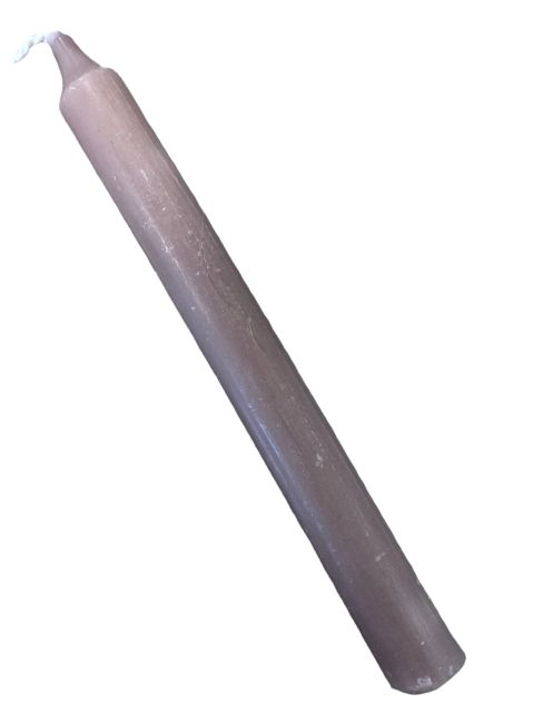 incense at Goloka Candles Tinted Mass Taupe 13cm 20pcs