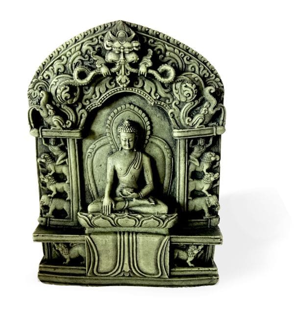 resin shrine buddha meditation 10cm