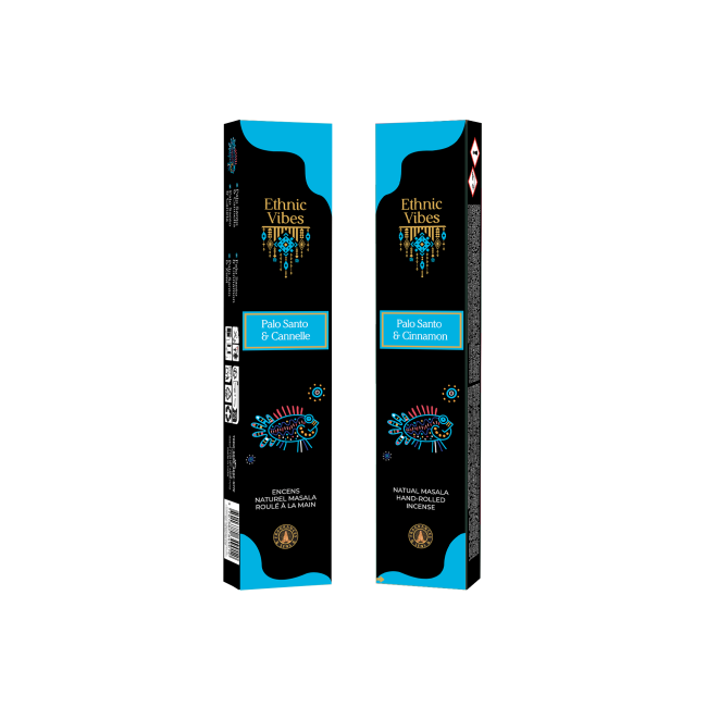incense at Cinnamon & Palo Santo Fragrances & Sens Ethnic Vibes masala incense 15g|gb