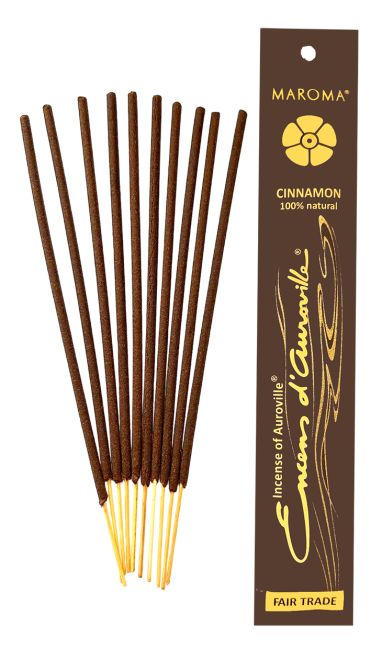 Auroville Cinnamon Incense 5x 10 Sticks