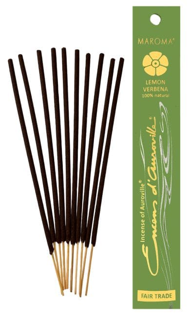 Auroville Lemon Verbena Incense 5x 10 Sticks