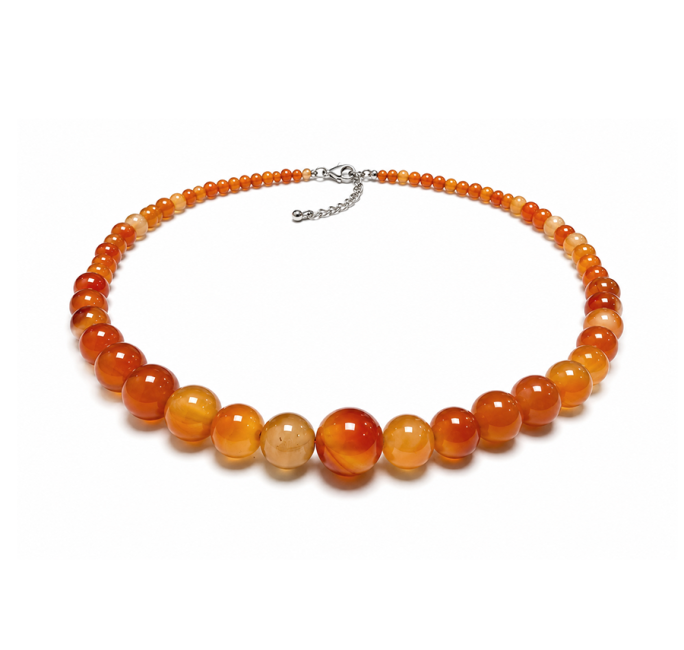 incense at Carnelian A Graduated Bead Necklace 4-12mm 50cm