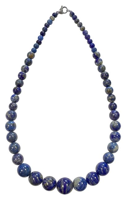 Lapis Lazuli Necklace Drop Beads 6-14mm 45cm