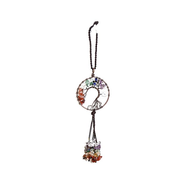 Mobile tree of life 7 Chakras - Diameter: 5cm