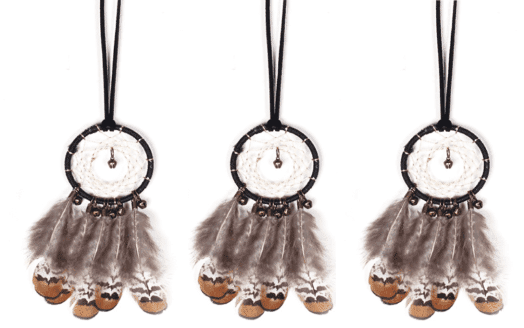 Pack of 3 Dreamcatcher - diameter: 6cm