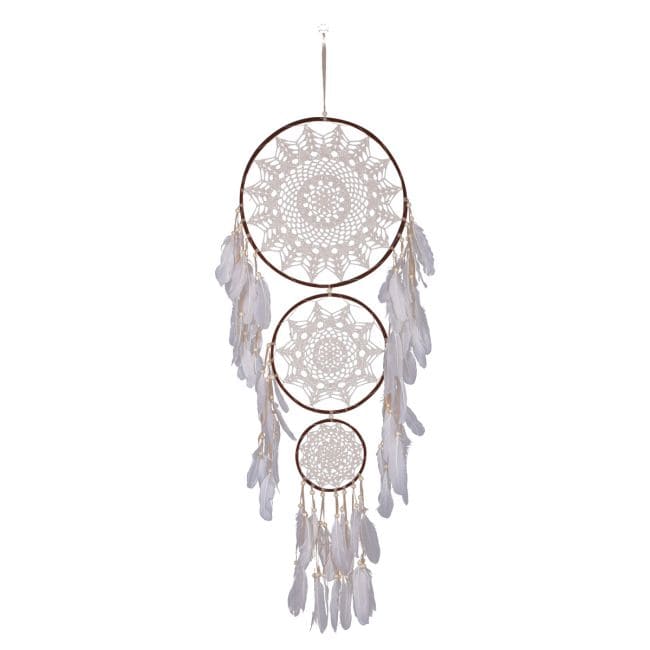 Dreamcatcher 3 circles - diameter 35 cm