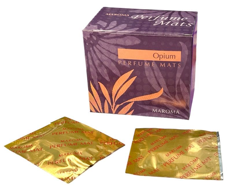 incense at Scented tablets with Opium essential oils x10