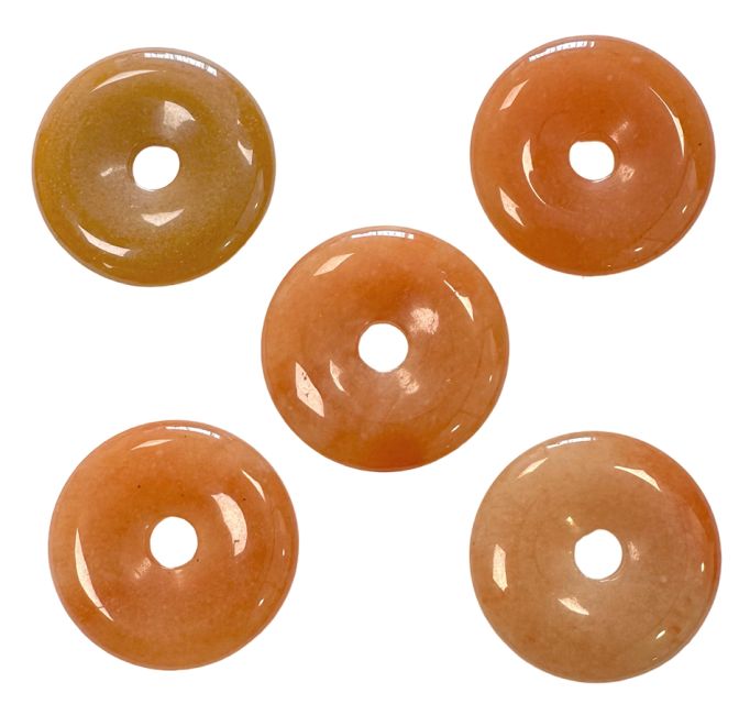 Donut Aventurine Orange A 3cm x5