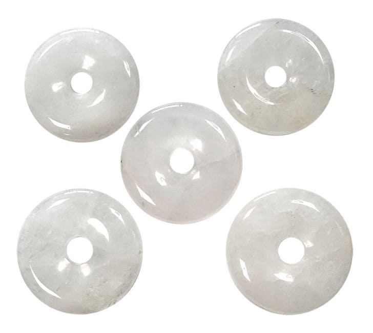 Rock Crystal Donut 3cm x5