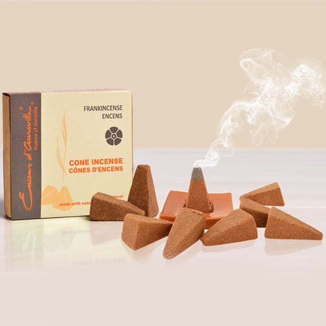 incense at Auroville Frankincense Incense 5x10 Cones|gb