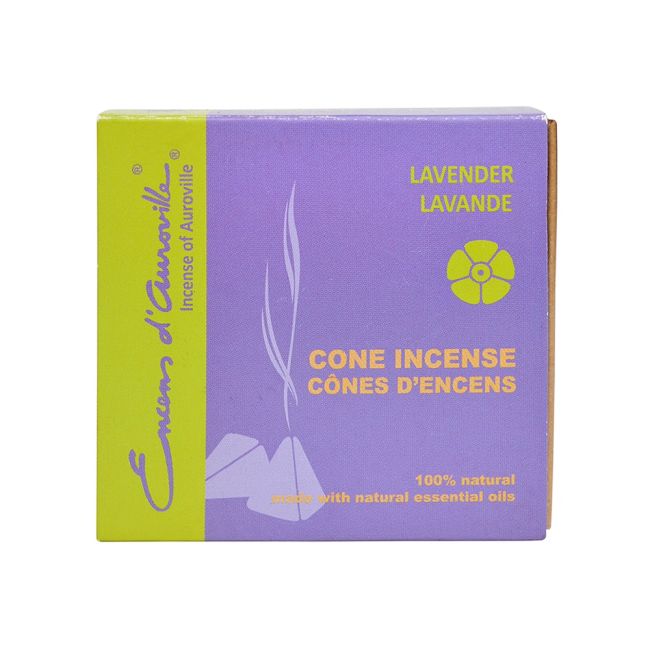 Auroville Lavender Incense 5x10 Cones