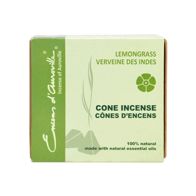 Auroville Lemon Grass Incense 5x10 Cones