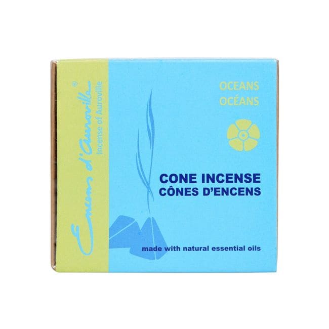 incense at Auroville Oceans Incense 5x10 Cones