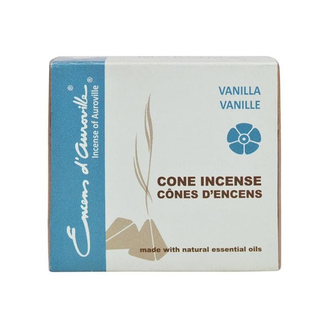 Auroville Vanilla Incense 5x10 Cones