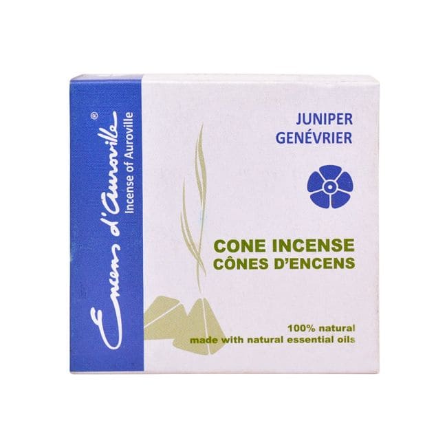 incense at Auroville Incense Juniper 5x10 Cones