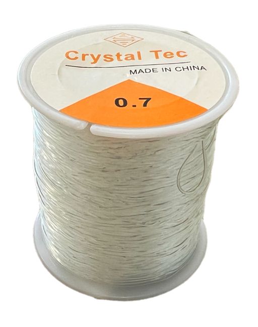 Round transparent elastic thread 0.70mm 100m